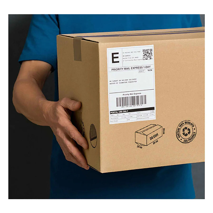 UK-0096 THERMAL LABELS STICKERS (100X150MM) 400 LABELS PER ROLL (4"X 6")