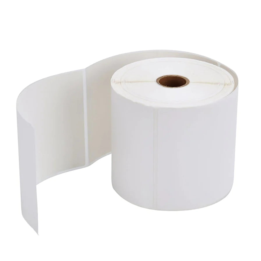 UK-0096 THERMAL LABELS STICKERS (100X150MM) 400 LABELS PER ROLL (4"X 6")