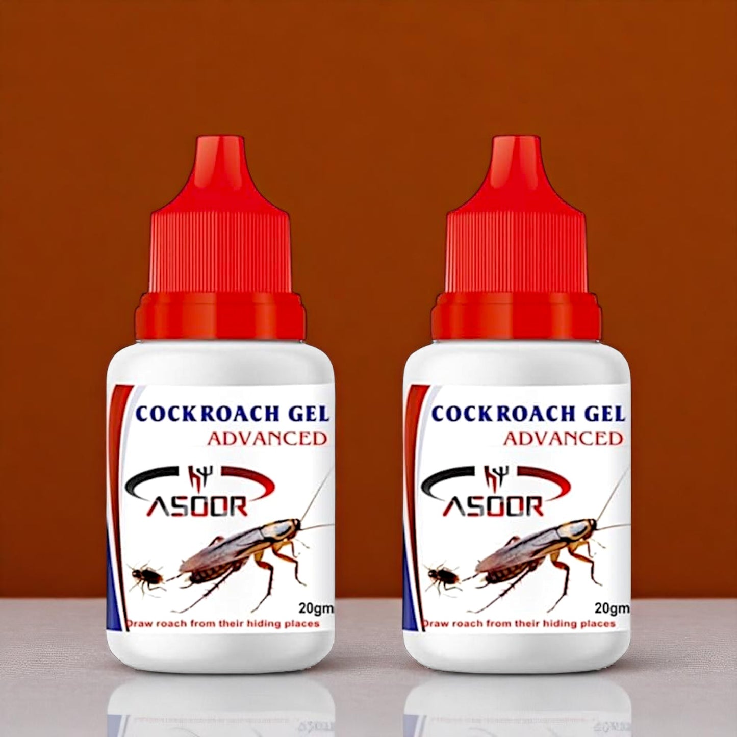 UK-0898 Asoor Anti Roach Cockroach Killer Gel Drop - 20 Grams