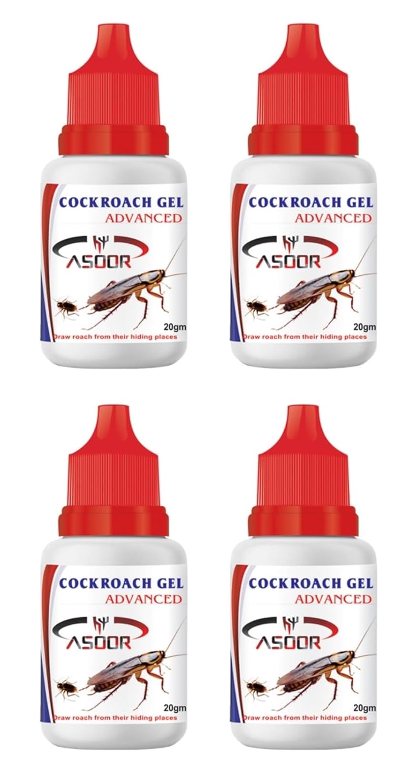 UK-0898 Asoor Anti Roach Cockroach Killer Gel Drop - 20 Grams