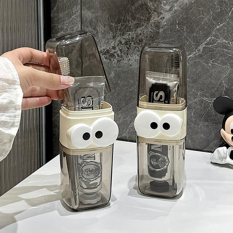 UK-0822 Stylish and Portable Tooth Brush case Cover Travel Wash Cup,Teeth Cleaning Accessories Storage Suit Holder