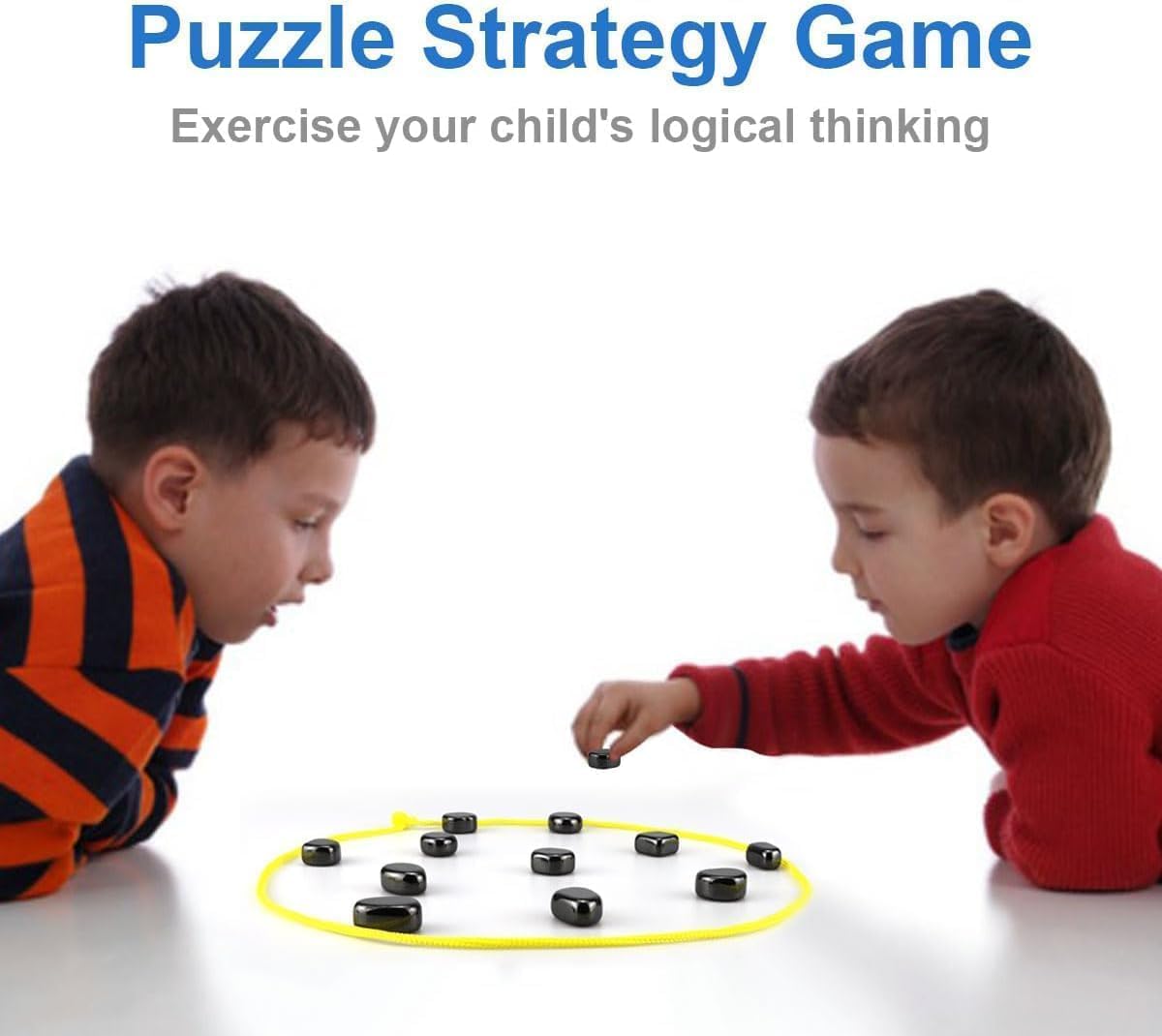 UK-0971 Magnetic Kluster Game, Educational Brain Development Puzzle, Family Interactive Game for Multiple Players