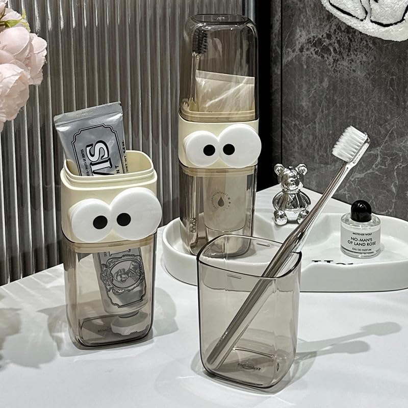 UK-0822 Stylish and Portable Tooth Brush case Cover Travel Wash Cup,Teeth Cleaning Accessories Storage Suit Holder