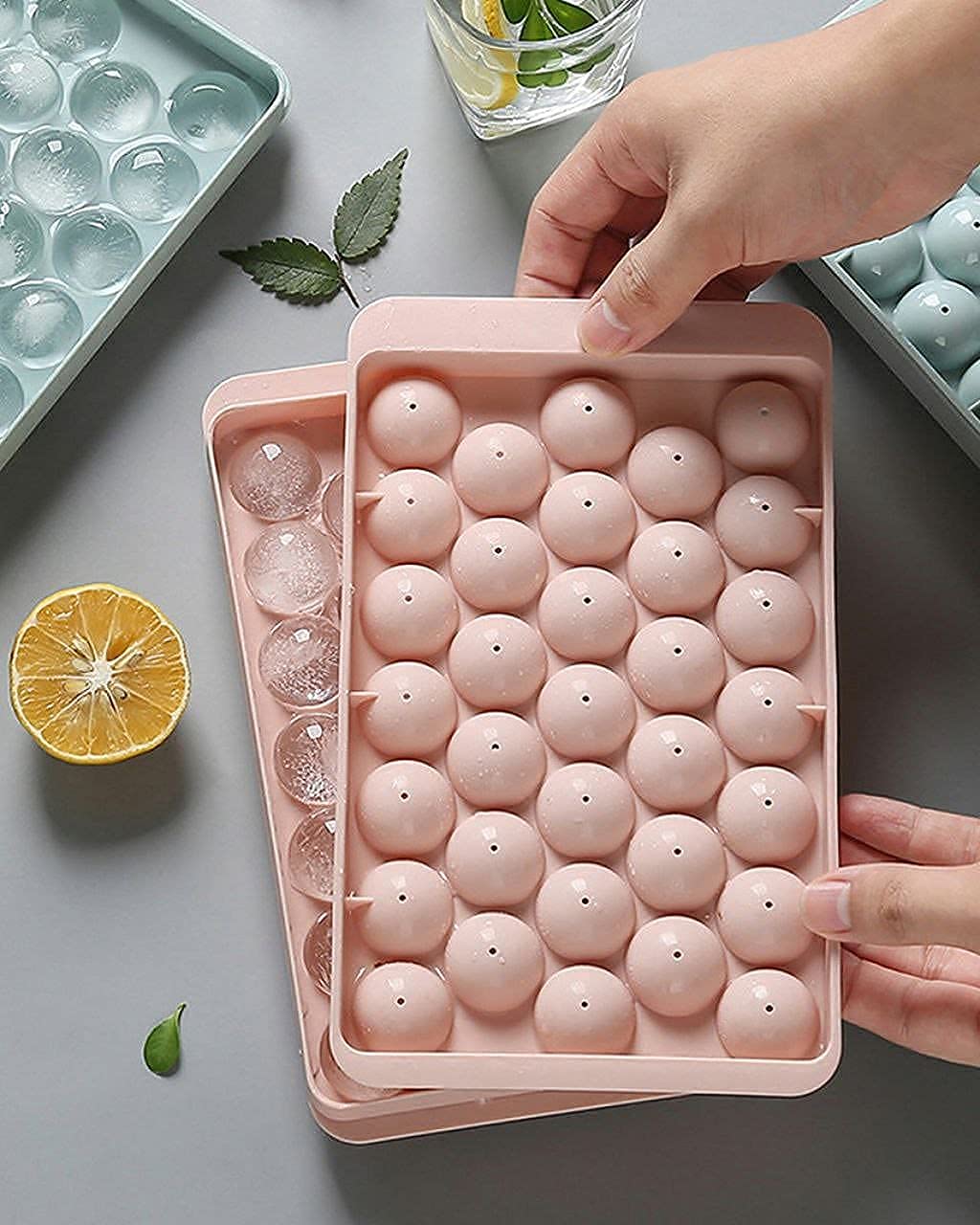 UK-0339 Round Ice Cube Ice Ball Mold/Lollipop Candy Maker