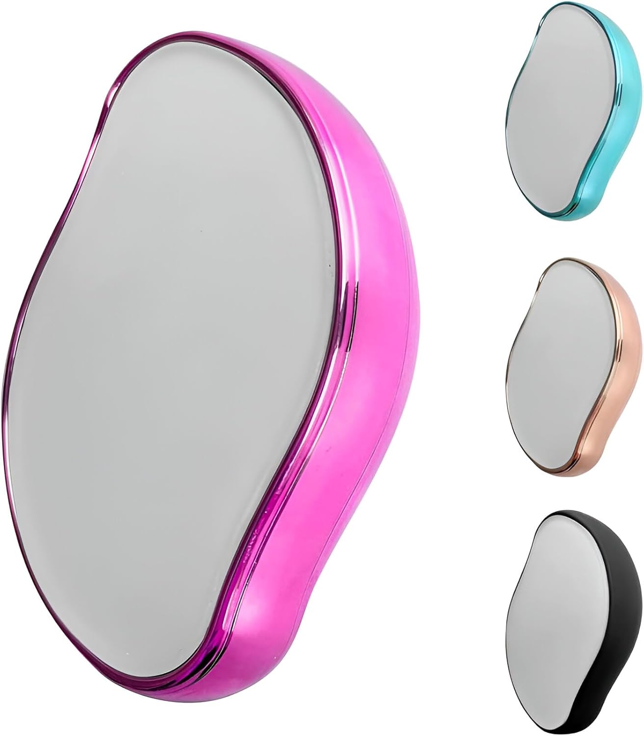 UK-1008 Crystal Hair Eraser Stone, Painless Magic Crystal Hair Remover for Women Men, Hair Removal Eraser Exfoliator Tool for Arms Legs Back Body Any Part