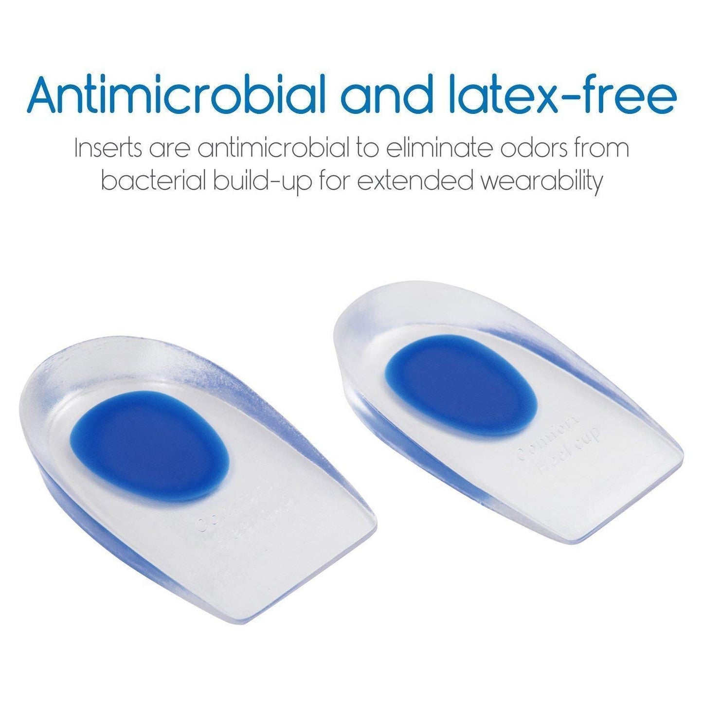 UK-0167 Silicone Gel Heel Pad For Heel Swelling Pain Relief