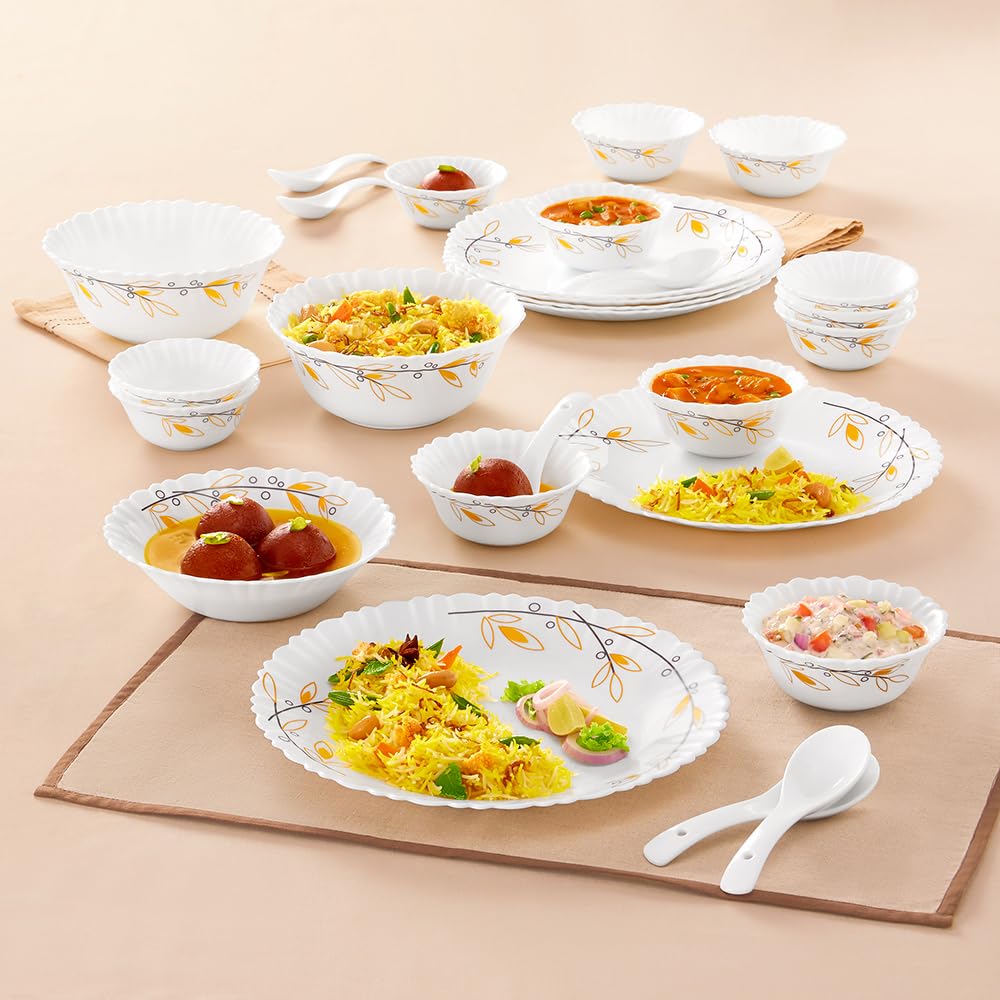 UK-0600 36 Pieces Dinner set | Dining & Gifting | Plates,Bowls & Spoons