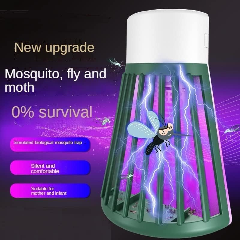 UK-0774 Mosquito Killer – Mosquito Trap, Zapper, and Repellent Device with UV Light, Indoor & Outdoor Bug Killer Lamp, Plug-in Insect Killer