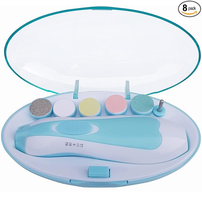 UK-0116 Baby Nail File Grinder Set Safe Nail Trimmer Kit for Kids Safe& Effective Baby Manicure Manicure Tools