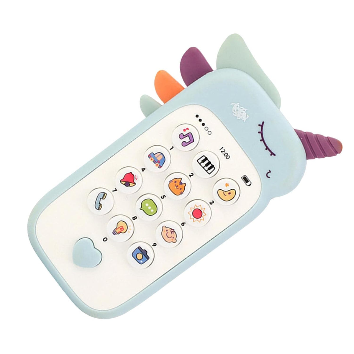 UK-1043 Learning Toy Phone Baby Girl Kids Toy , Sounds, Music, Easter Basket Stuffers Toys with Music