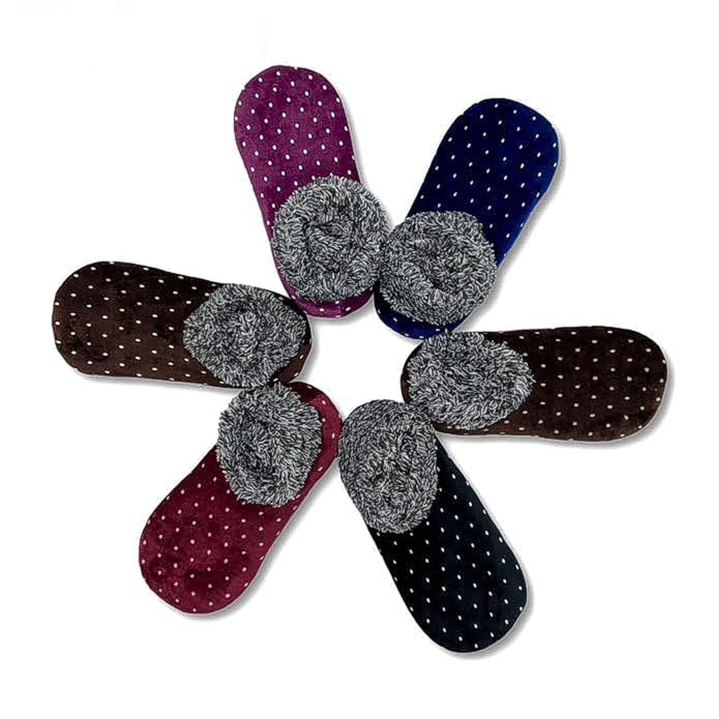 UK-0683 Slipper Socks , Floor Socks Fuzzy Slipper Makhmal Socks for Kid's