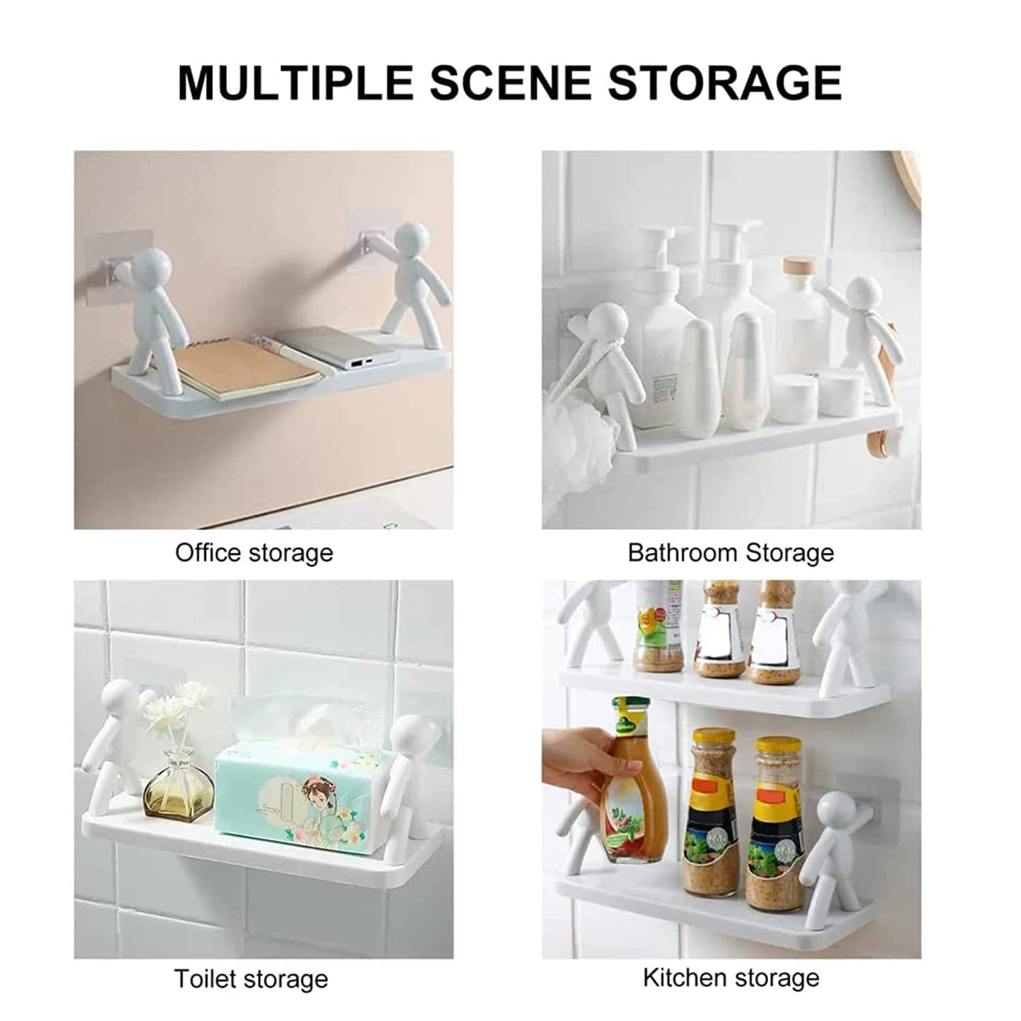 UK-0111 Floating Shelves for Bedroom,Wall Shelves for Living Room/Kitchen,Wall Mounted Shelf Stand
