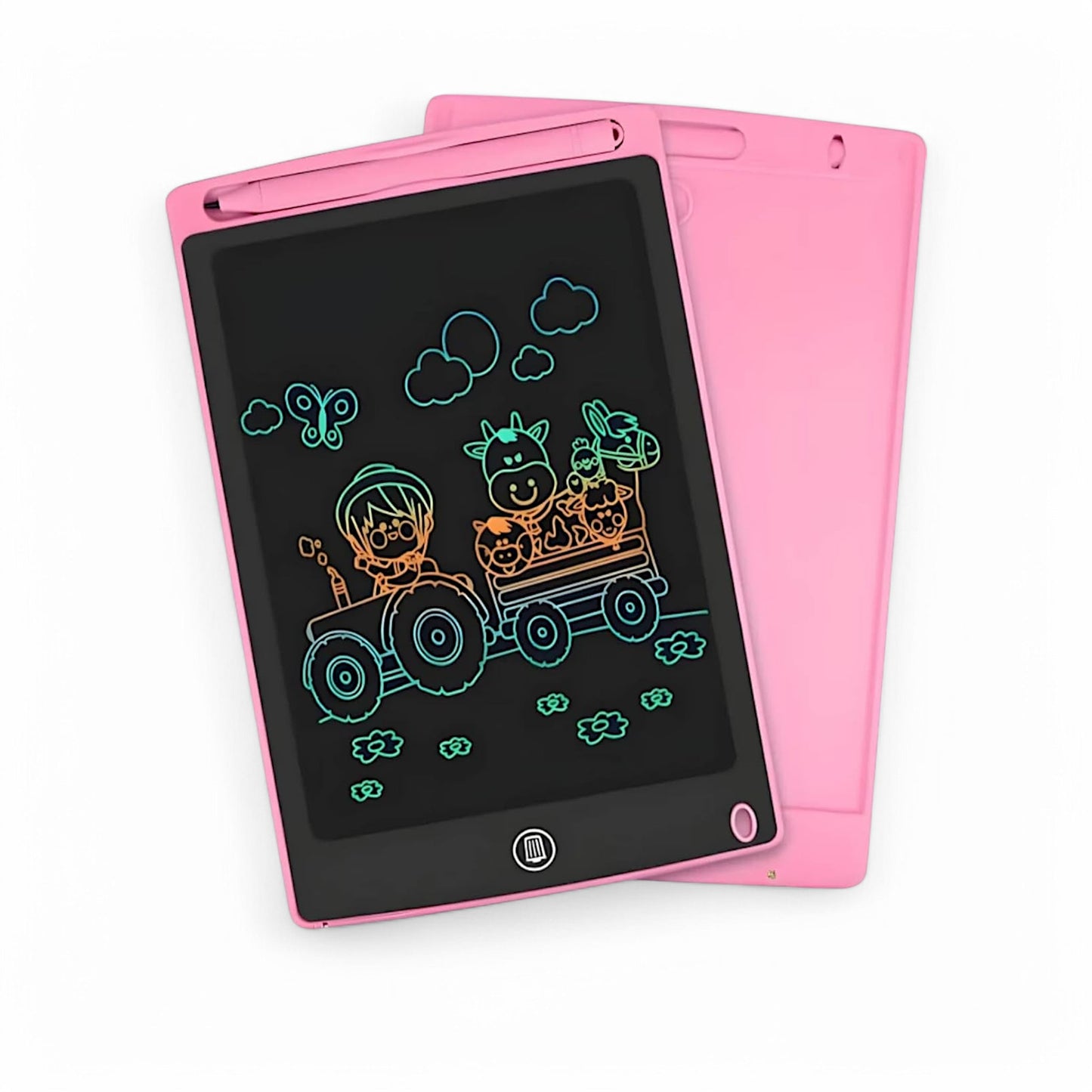 UK-0749 12 inch LCD Writing Tablet for Kids Writing pad for Study, Drawing Tablet, Slate Board, E-Note Pad, Remove Button, Handwriting Best Birthday Gifts for Adults & Kids