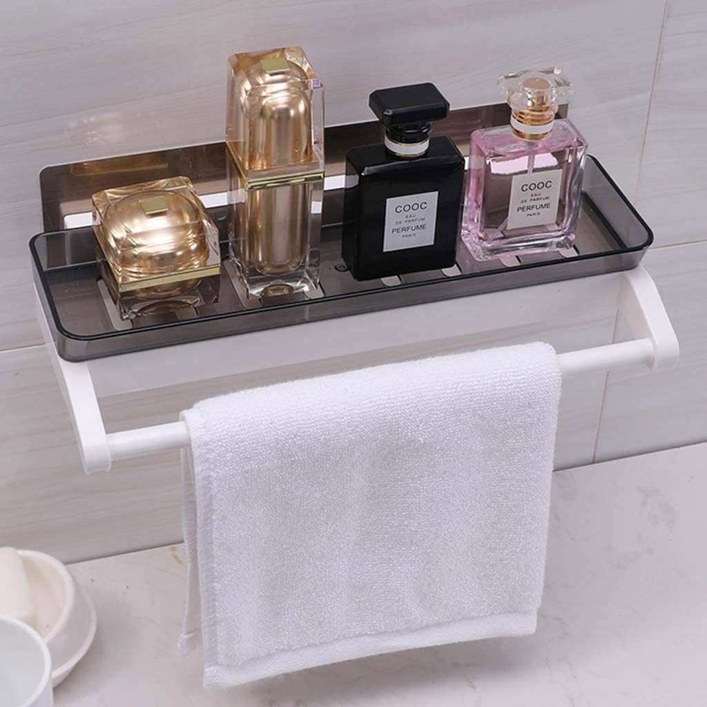 UK-1047 Bathroom Shelves, Bathroom Rack Toilet Wall Mounted Storage Rack Economical and Practical Bathroom Shower Room Without Perforated Toilet Rack
