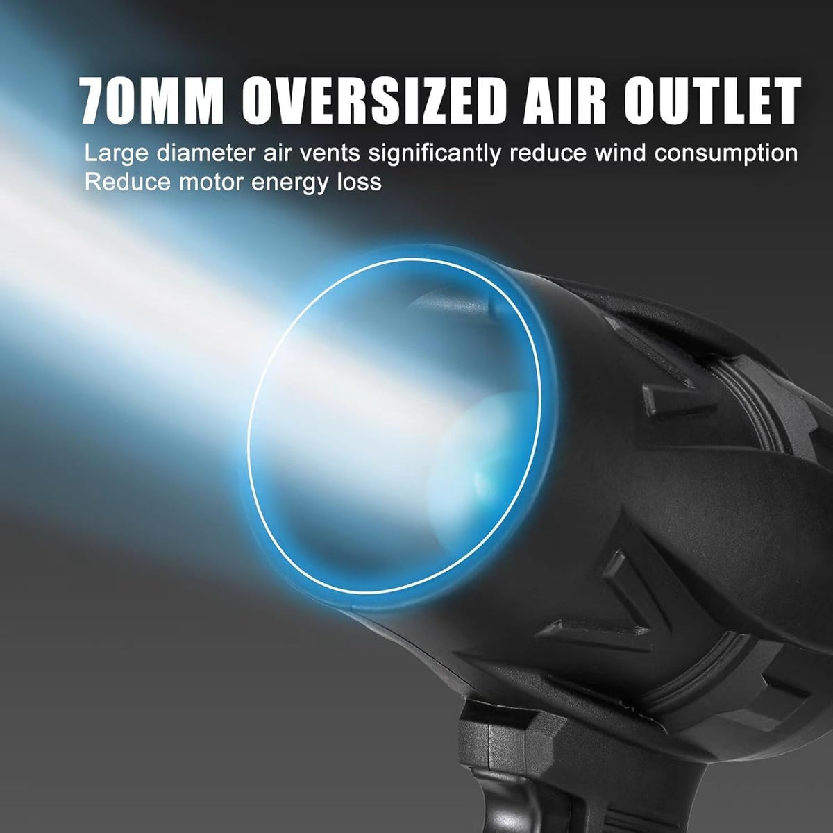 UK-1057 Electric Handheld Air Blower, 48V Cordless Turbo Blower for Home, Car & Outdoor | High-Speed Air Blower with Rechargeable Battery & Fast Charger | Heavy-Duty Dust Cleaner for Computer