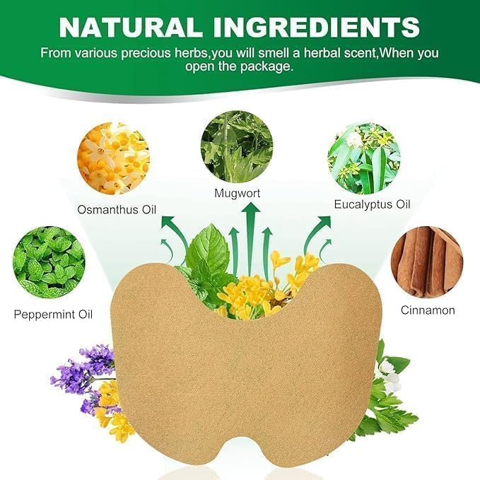 UK-1037 Knee Pain Relief Patches,Inflammation Patch Sticker Instant Relief from Pain glucocare Joint Pain Relief Products Natural Wormwood Extract Patch (pack- 10 patches)