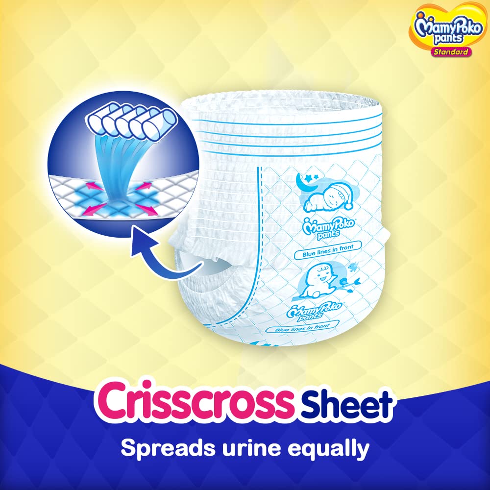 UK-0662 MamyPoko Pants Standard Diapers, M 32Pant 7-12 kg