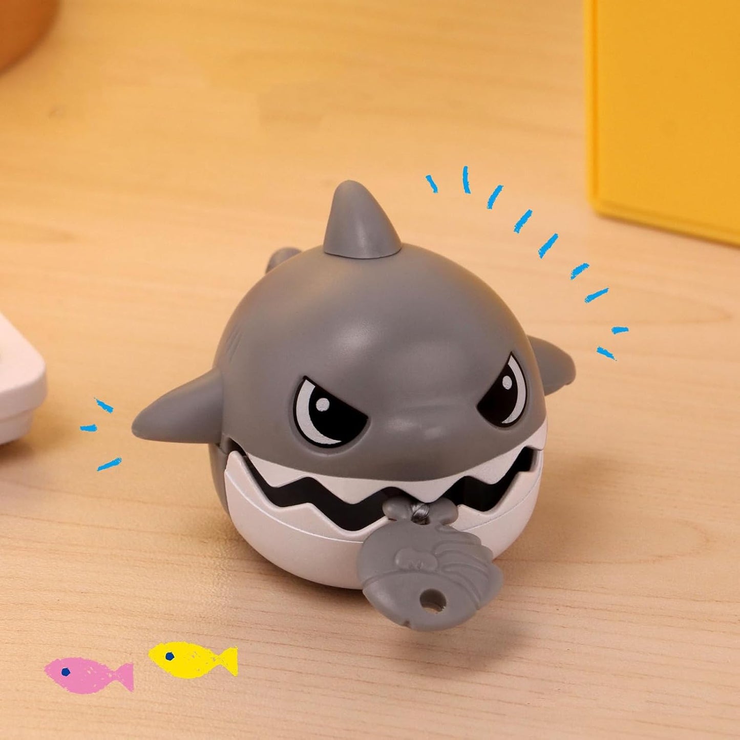 UK-0929 Colorful Shark Key Chain Bag Accessories & Toys