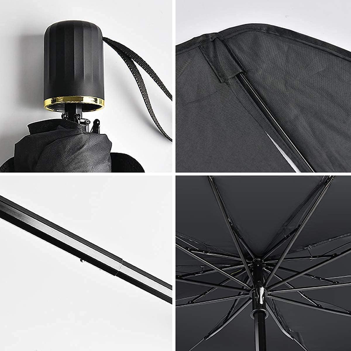 UK-0807 Car Windshield Sun Shade Umbrella And Heat Sun Visor Protector Foldable Reflector Umbrella