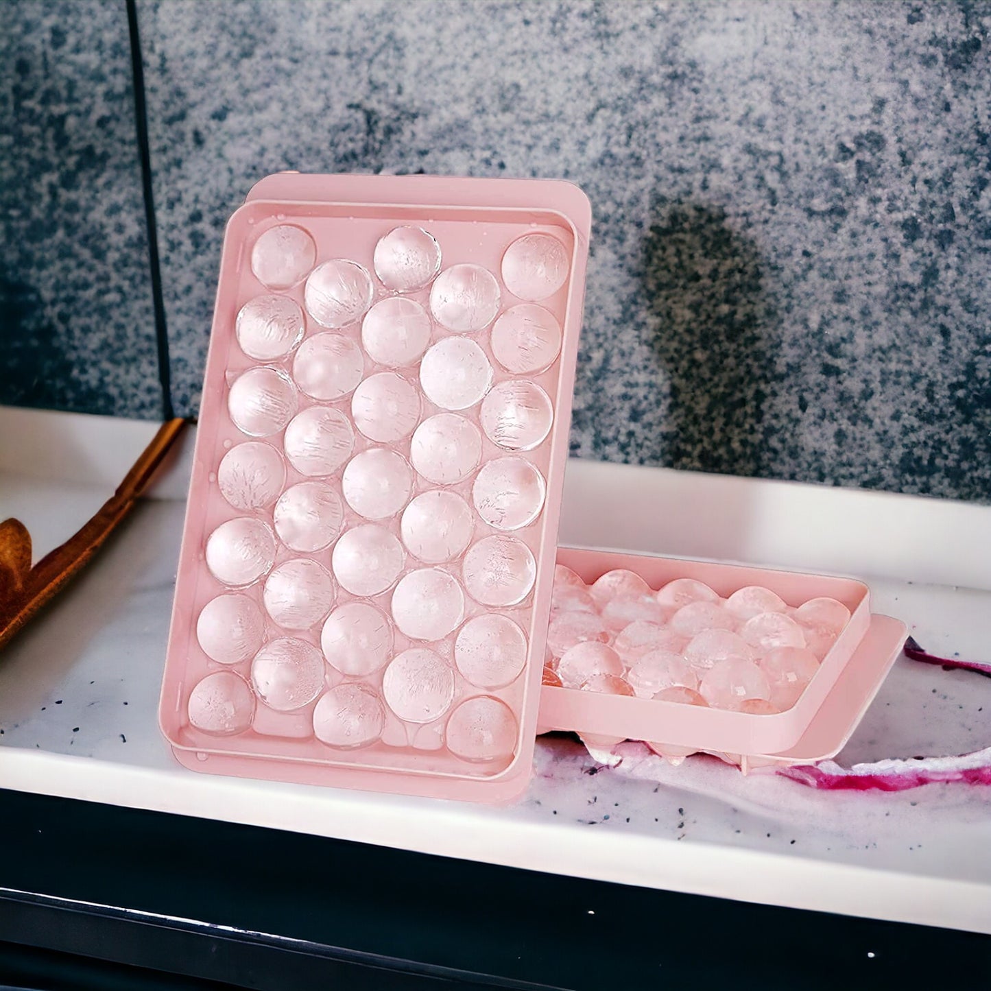 UK-0339 Round Ice Cube Ice Ball Mold/Lollipop Candy Maker