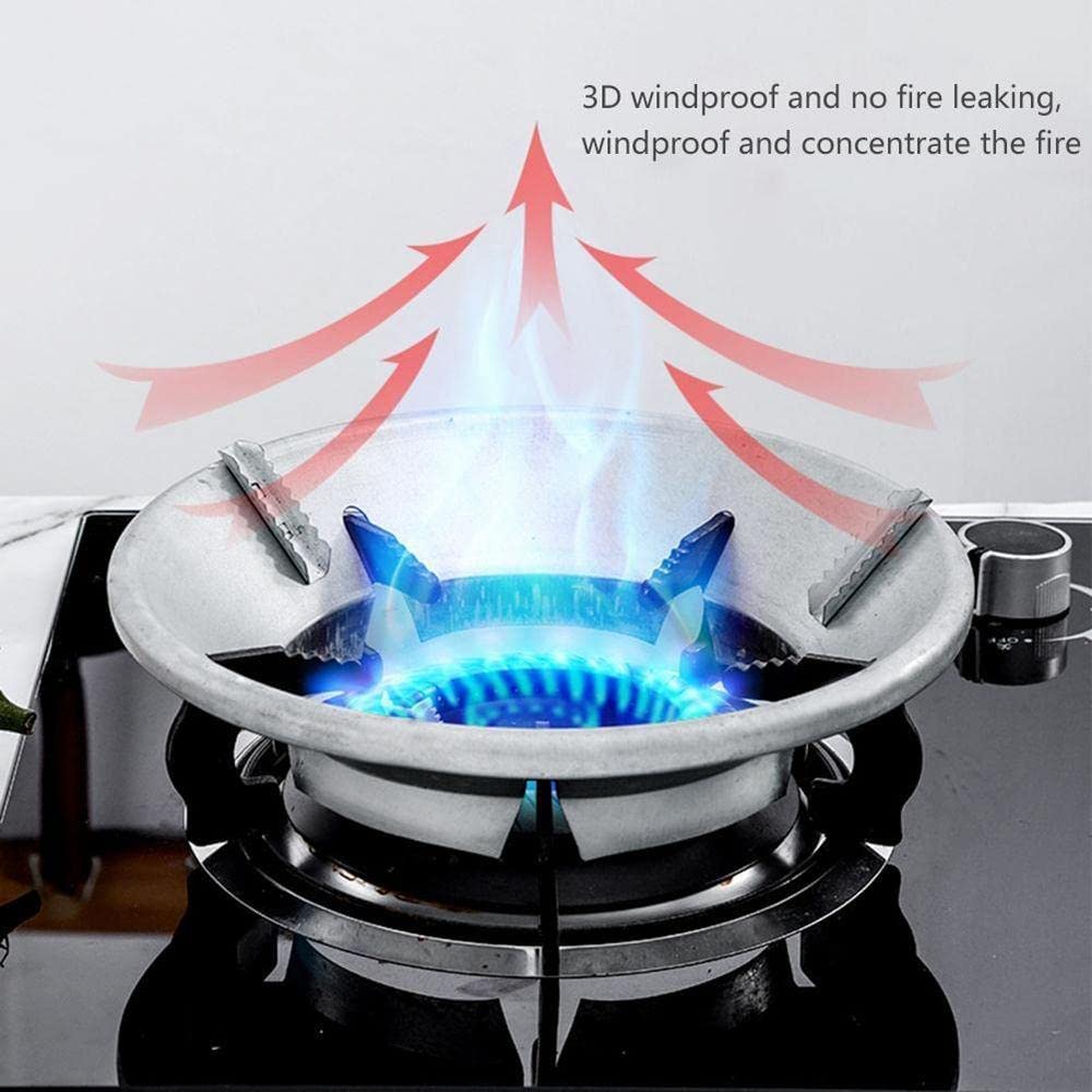 UK-0123 Gas Saver Burner Stand | Gas Saver Jali | Home Gas Stove Fire & Windproof Energy Saving Stand