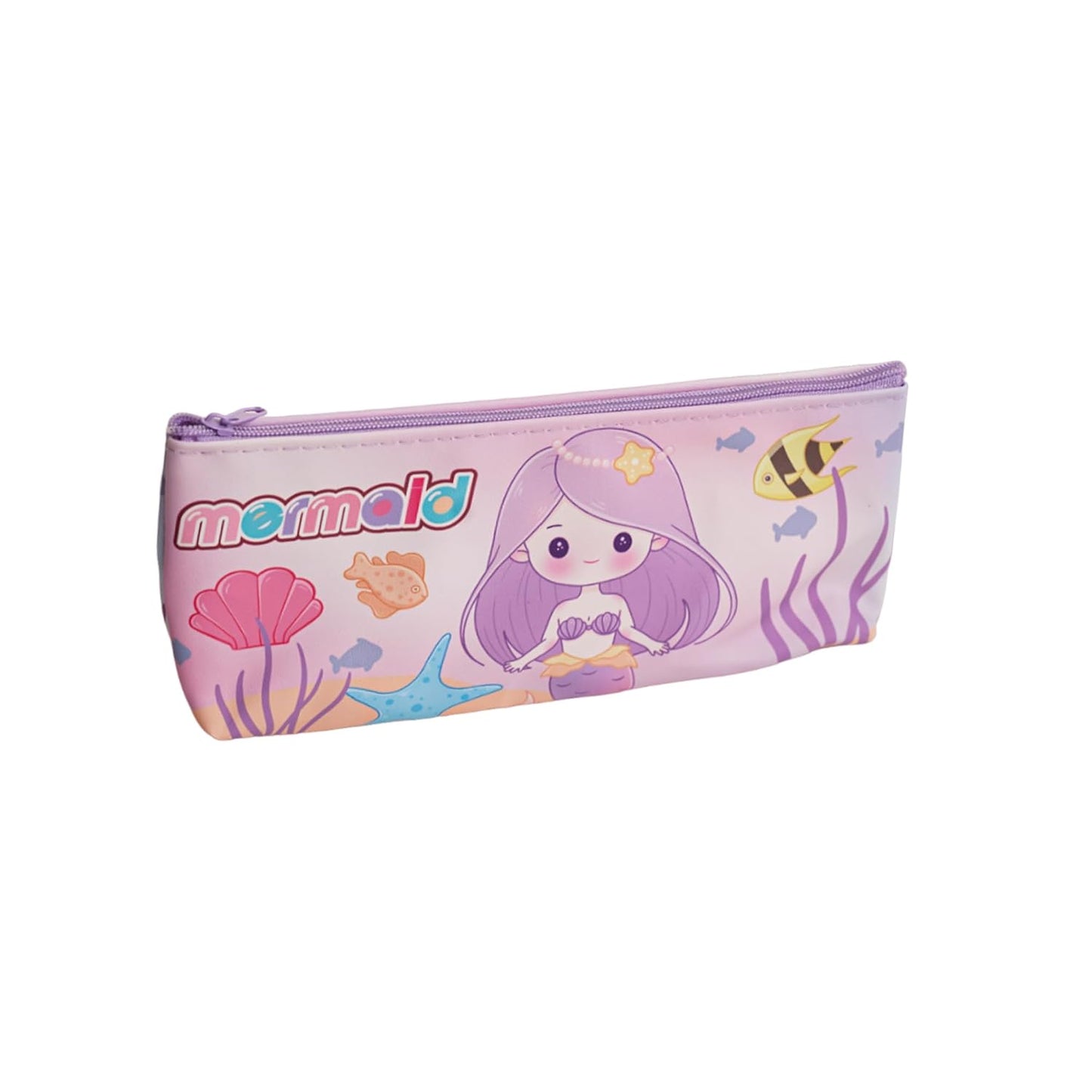 UK-0564 Mermaid Pencil Case Pencil Pouch for Kids Mermaid Pencil Pouch Travel Cosmetic Pouch