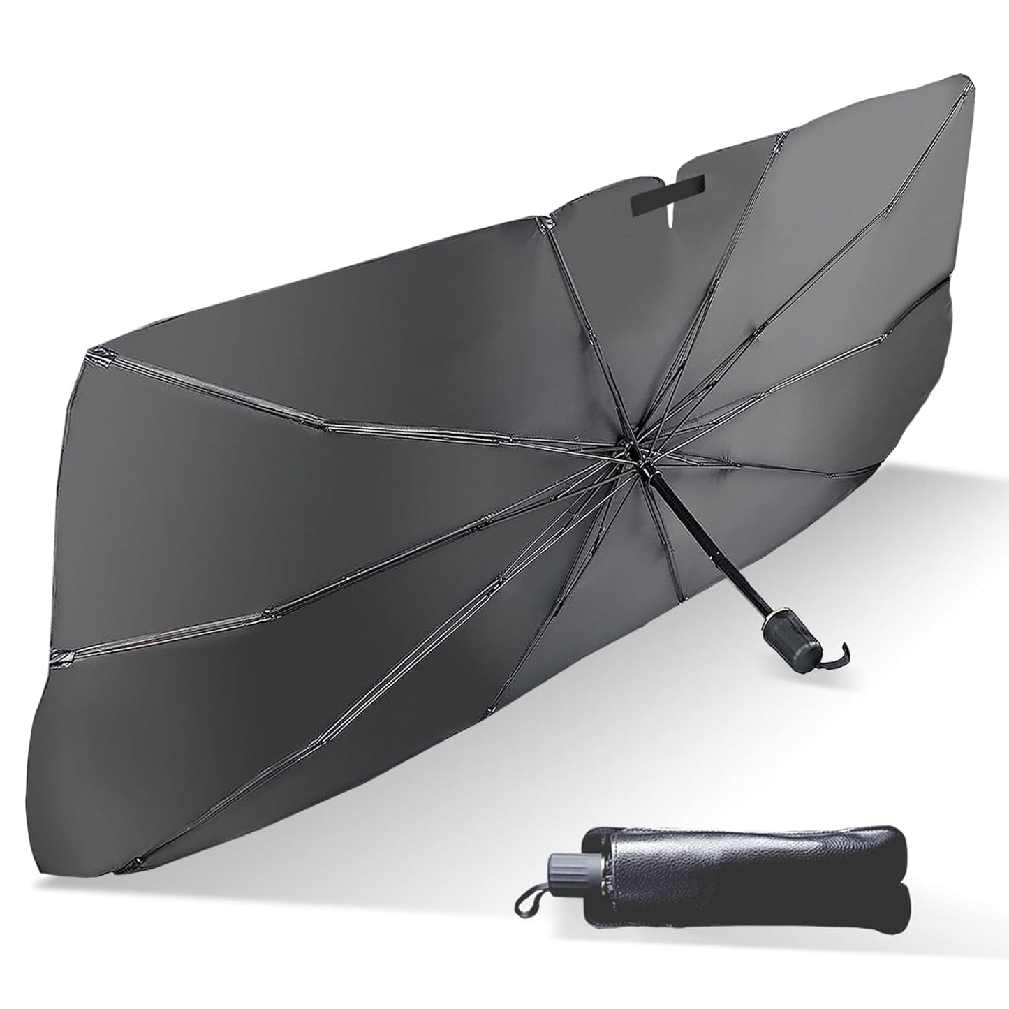 UK-0807 Car Windshield Sun Shade Umbrella And Heat Sun Visor Protector Foldable Reflector Umbrella