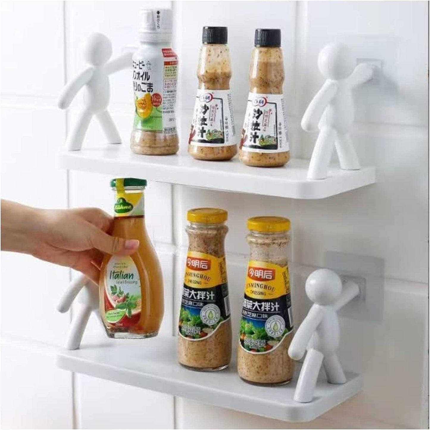 UK-0111 Floating Shelves for Bedroom,Wall Shelves for Living Room/Kitchen,Wall Mounted Shelf Stand