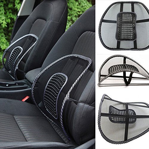UK-0792 Lumbar Support Mesh Cushion Pad, Universal Back Lumbar Support Chairs For Office Chair, Home, Car, Seat To Relieve Pain