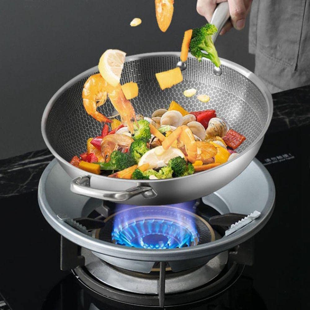 UK-0123 Gas Saver Burner Stand | Gas Saver Jali | Home Gas Stove Fire & Windproof Energy Saving Stand