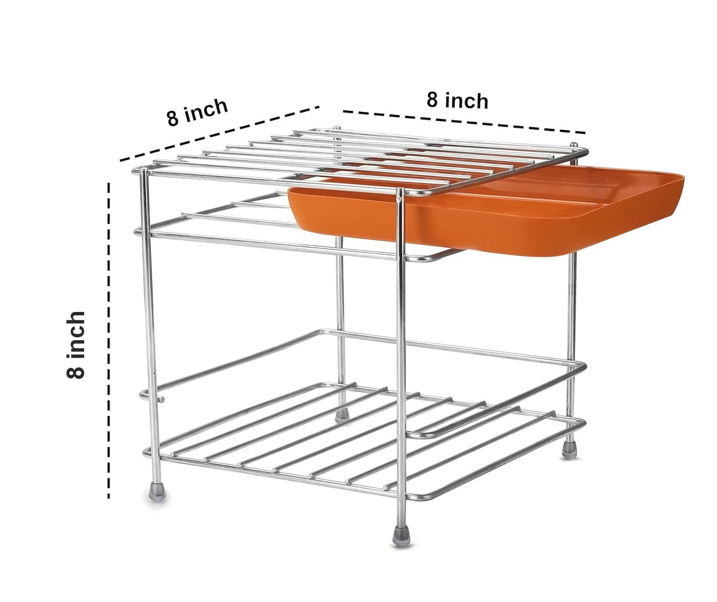UK-0818 SS Matka stand for water pot | Steel matka stand for kitchen | Multi use stand | Pot Stand for kitchen utensils