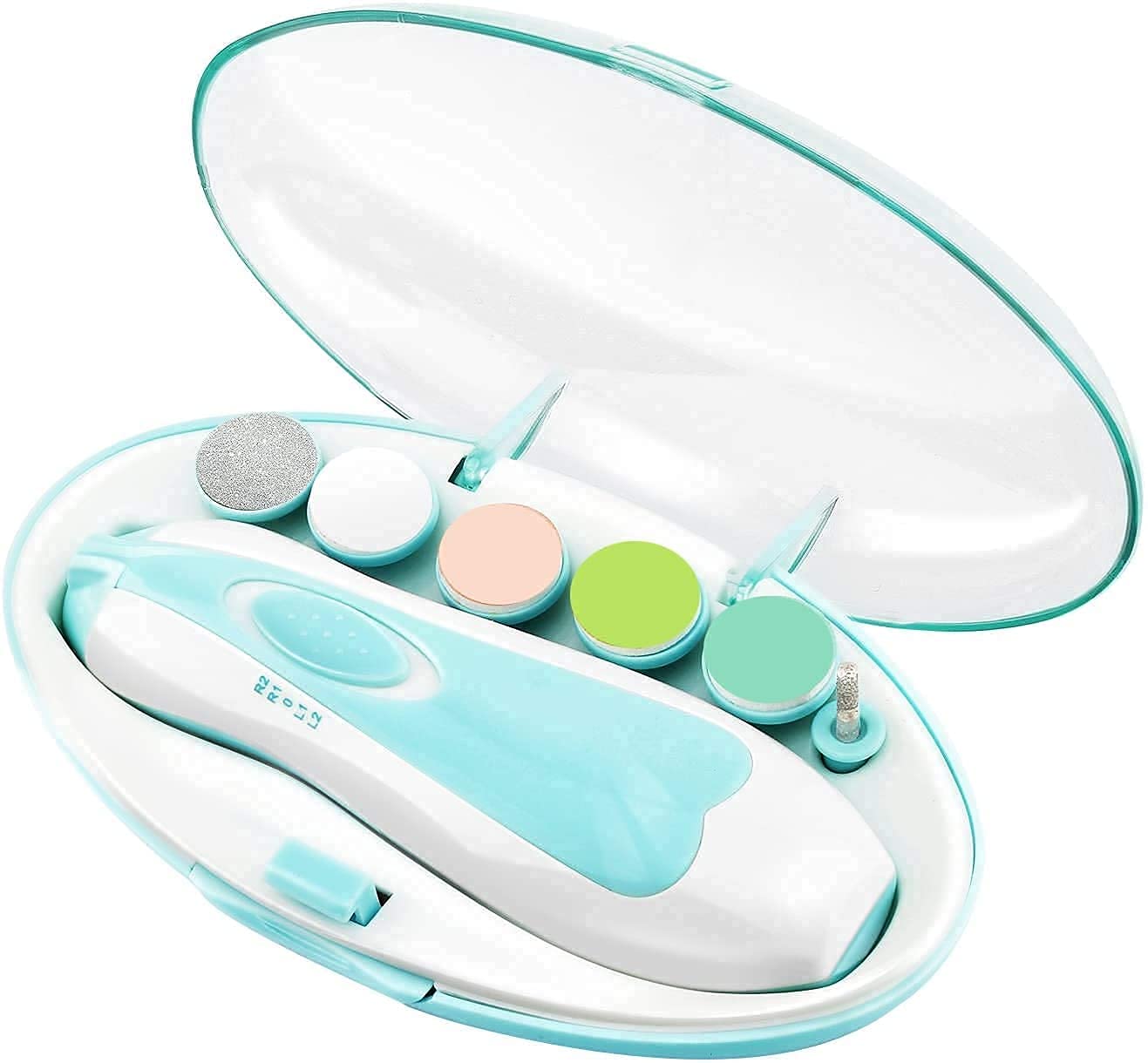 UK-0116 Baby Nail File Grinder Set Safe Nail Trimmer Kit for Kids Safe& Effective Baby Manicure Manicure Tools