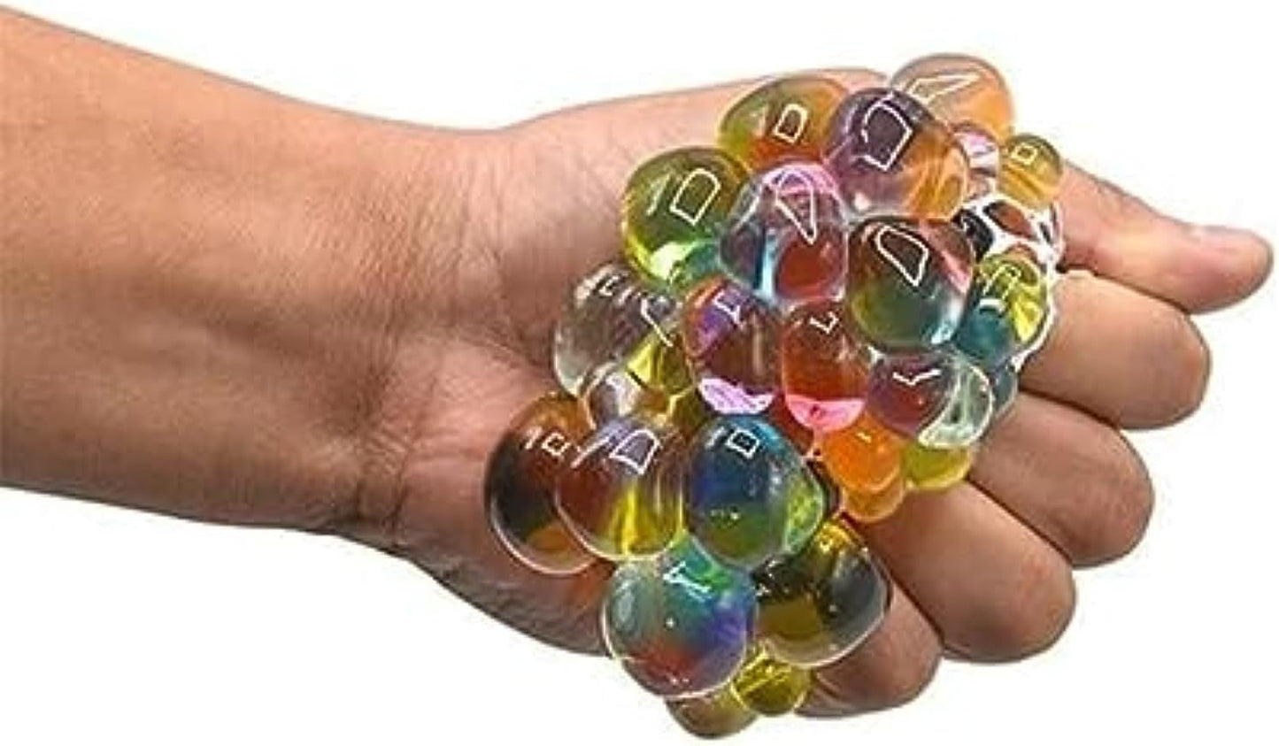 UK-0731 Squishy Jelly Ball filled with Fruits, Anti Stress Pressure Relieve Hand Exercise Toy for Kids & Adults