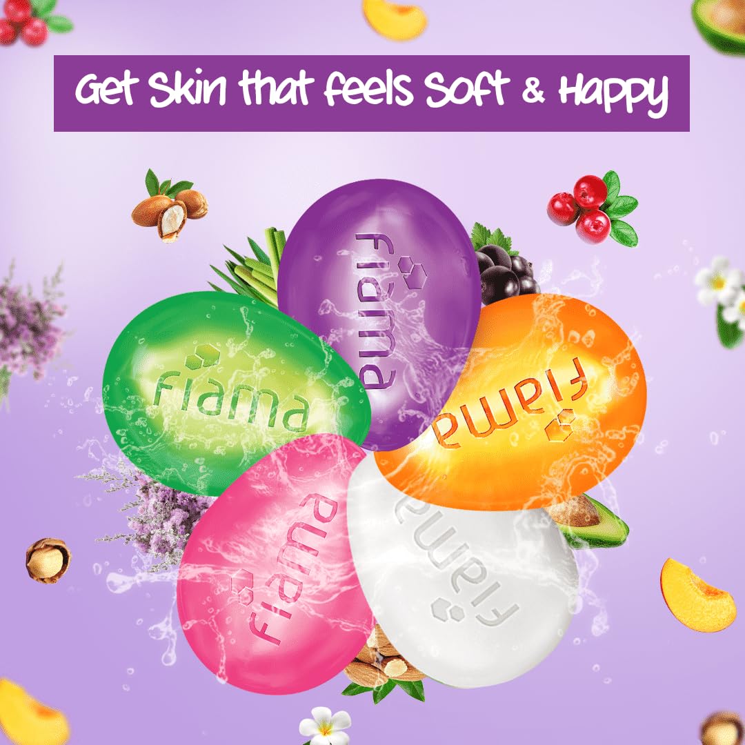 UK-0470 Fiama Gel Bar Celebration Pack, 125g (Buy 4 Get 1 Free)