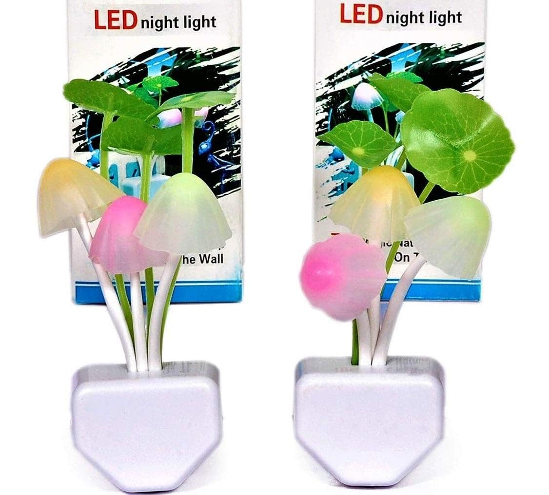 UK-0129 Mushroom Lamp Automatic Sensor Light Multi-Color Changing Best Night Avatar LED Bulbs