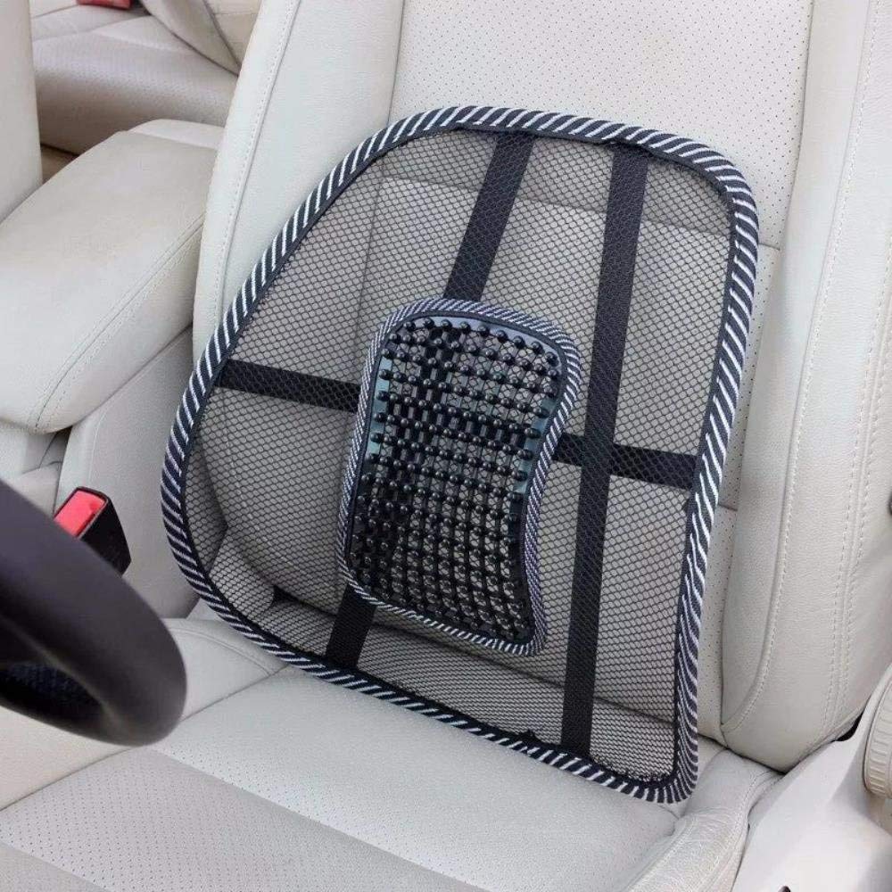 UK-0792 Lumbar Support Mesh Cushion Pad, Universal Back Lumbar Support Chairs For Office Chair, Home, Car, Seat To Relieve Pain