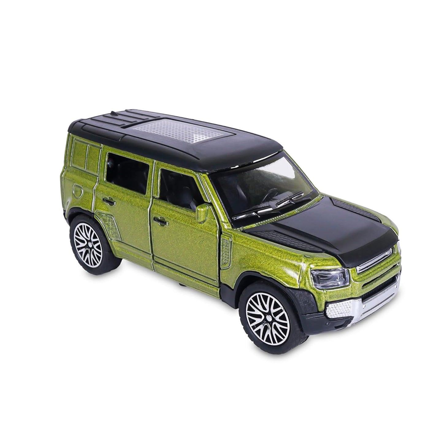UK-0946 Defender Toy Car Metal Body Openable Doors, Bonnet & Boot Pull-Back Action for Kids Diecast Model