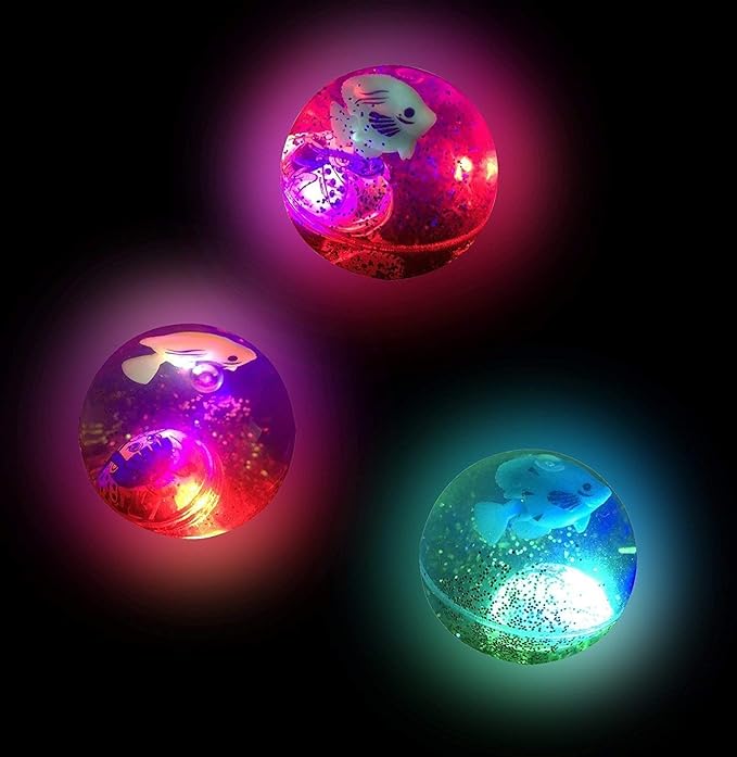 UK-0728 LED Flashing Bouncing Ball for Kids