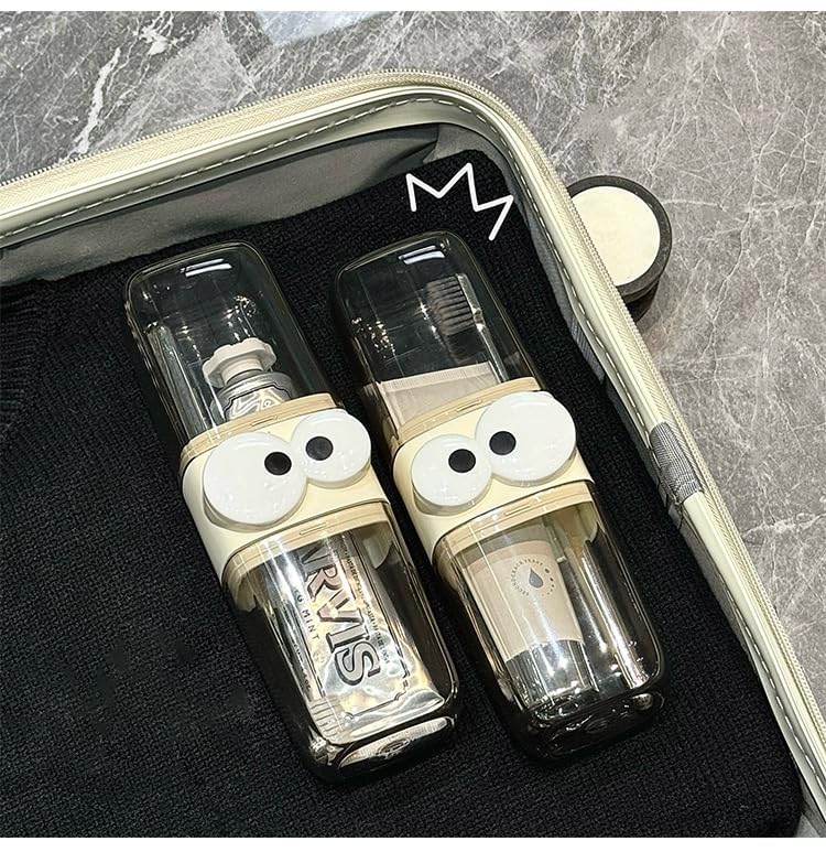UK-0822 Stylish and Portable Tooth Brush case Cover Travel Wash Cup,Teeth Cleaning Accessories Storage Suit Holder