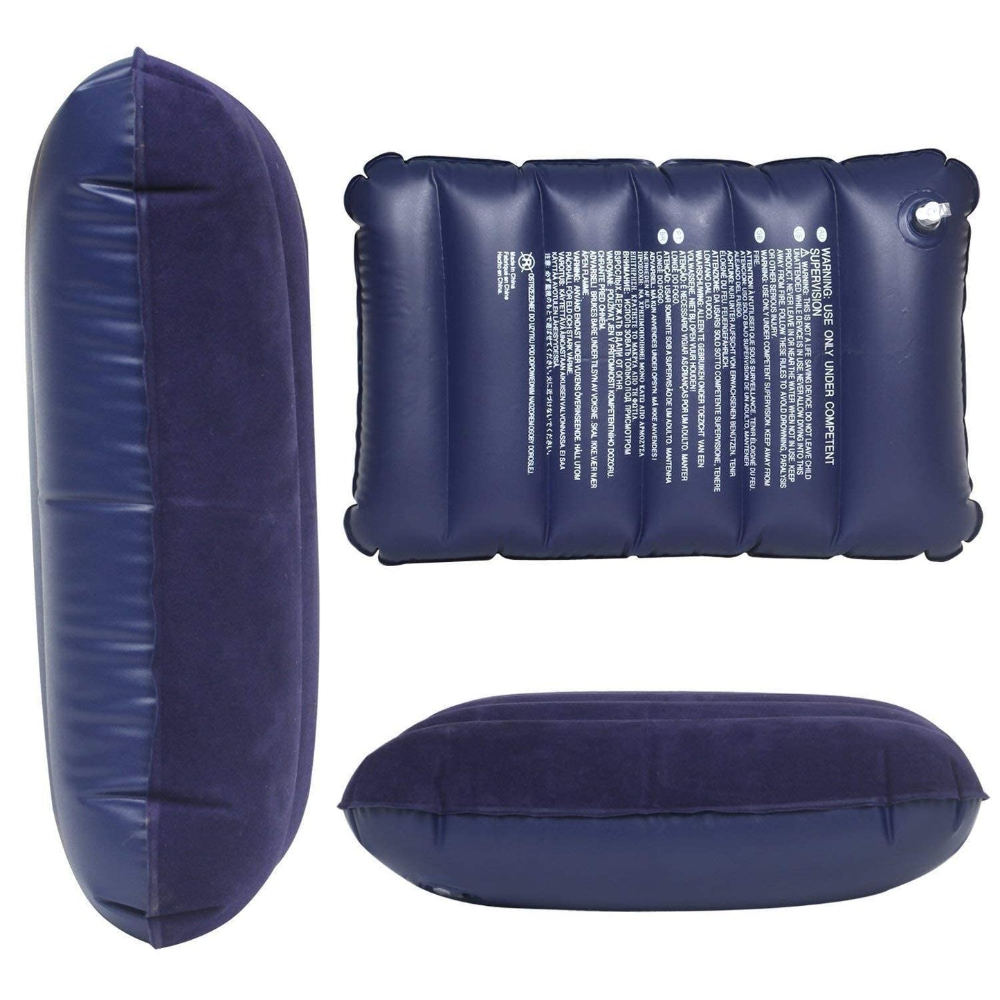UK-0263 Air Pillow Cushion Sleeping Bag Backpacking Pillow Soft Comfortable Air Inflatable