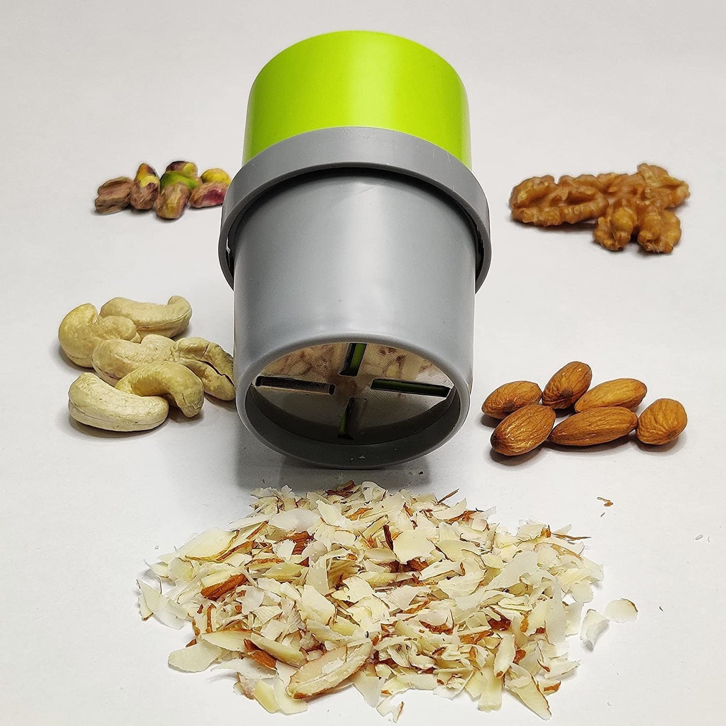 UK-0840 Dry Fruit Slicer and Cutter Handy Nut Cutter, Butter Slicer, Kitchen Gadgets, Chocolate Slicer, Dry Fruit Chopper(Multicolor)