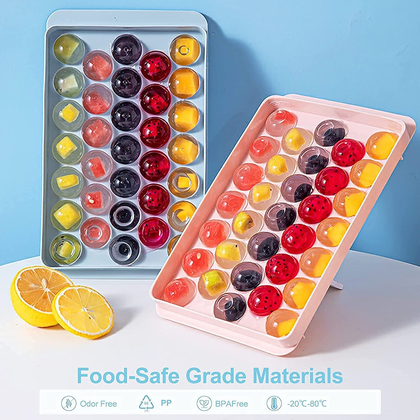 UK-0339 Round Ice Cube Ice Ball Mold/Lollipop Candy Maker