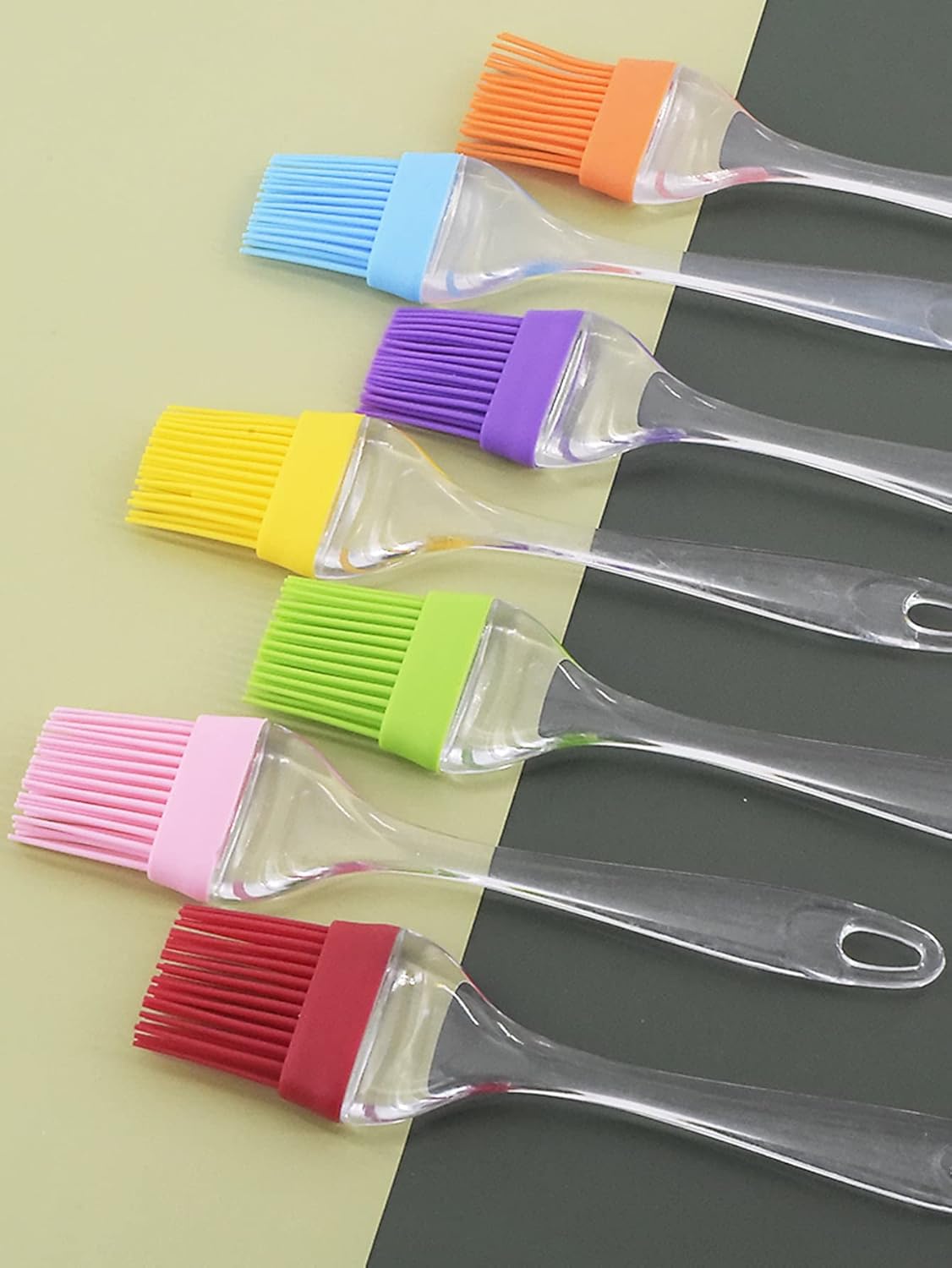 UK-0938 1pc Random Color Spatula Oil Brush