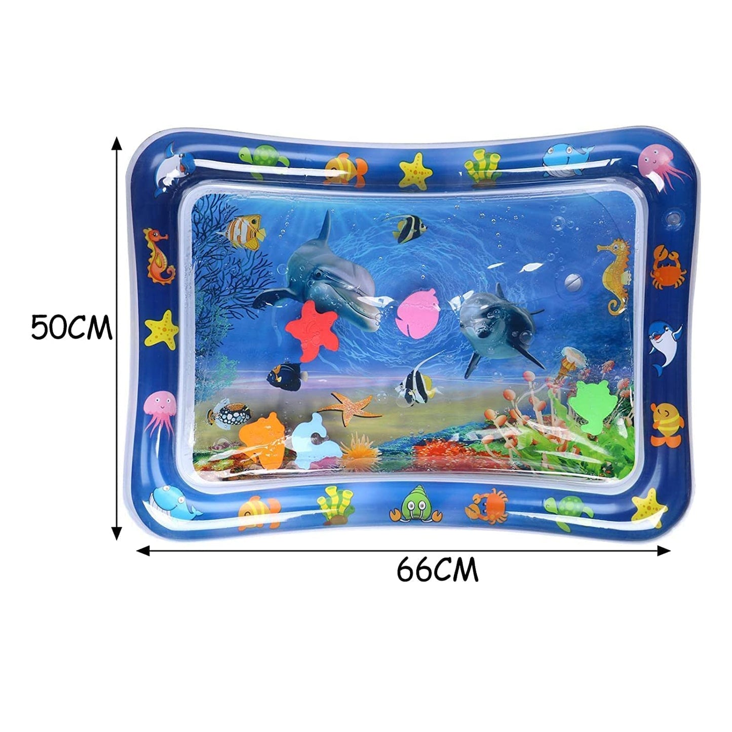 UK-0135 Baby Kids Water Play Mat Toys Baby Slapped Pad Water & Leak Proof Baby Carpet Inflatable, Fun & Play