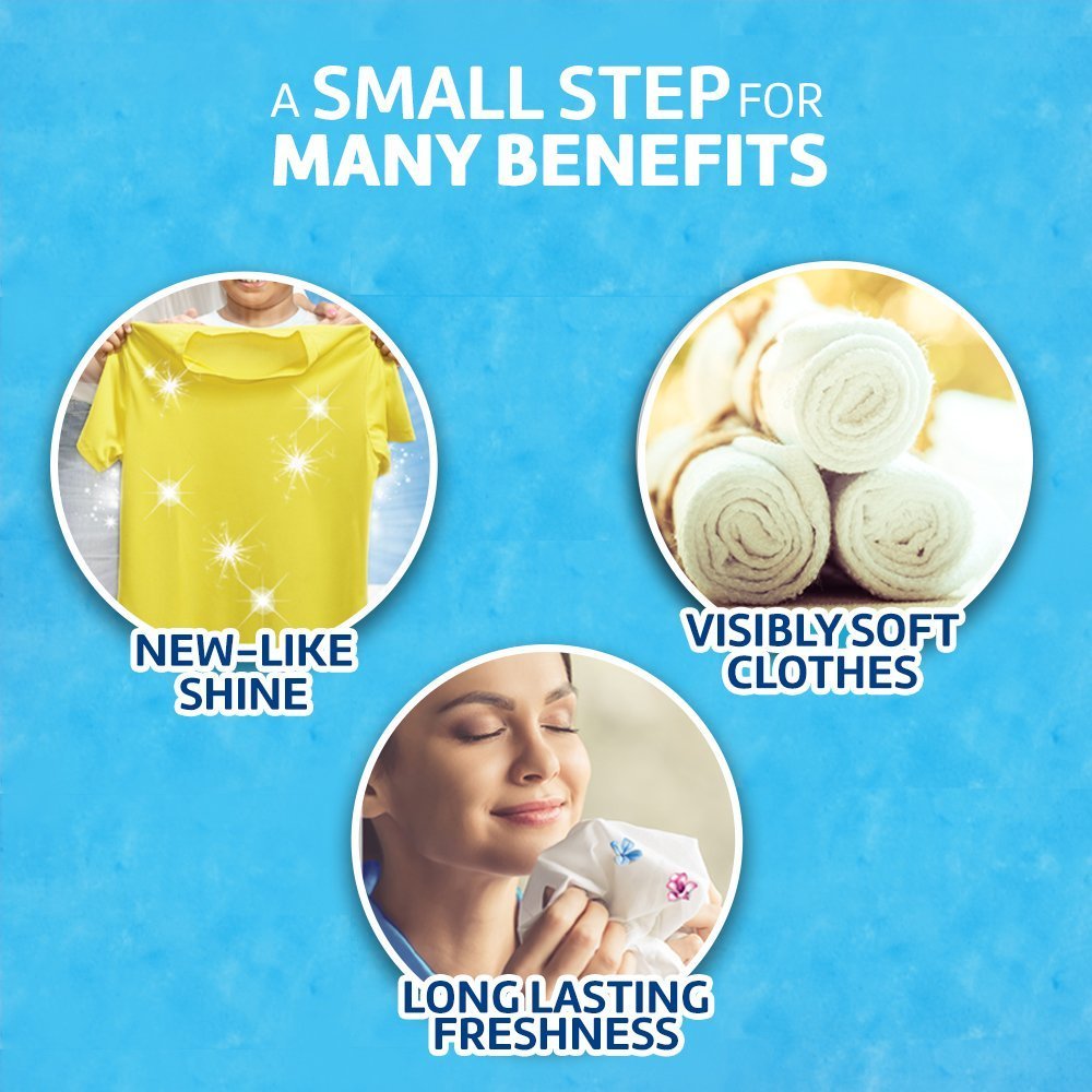 Comfort Anti Bacterial Fabric Conditioner | After Wash Liquid Fabric Softener | Softness, Shine & Long Lasting Freshness