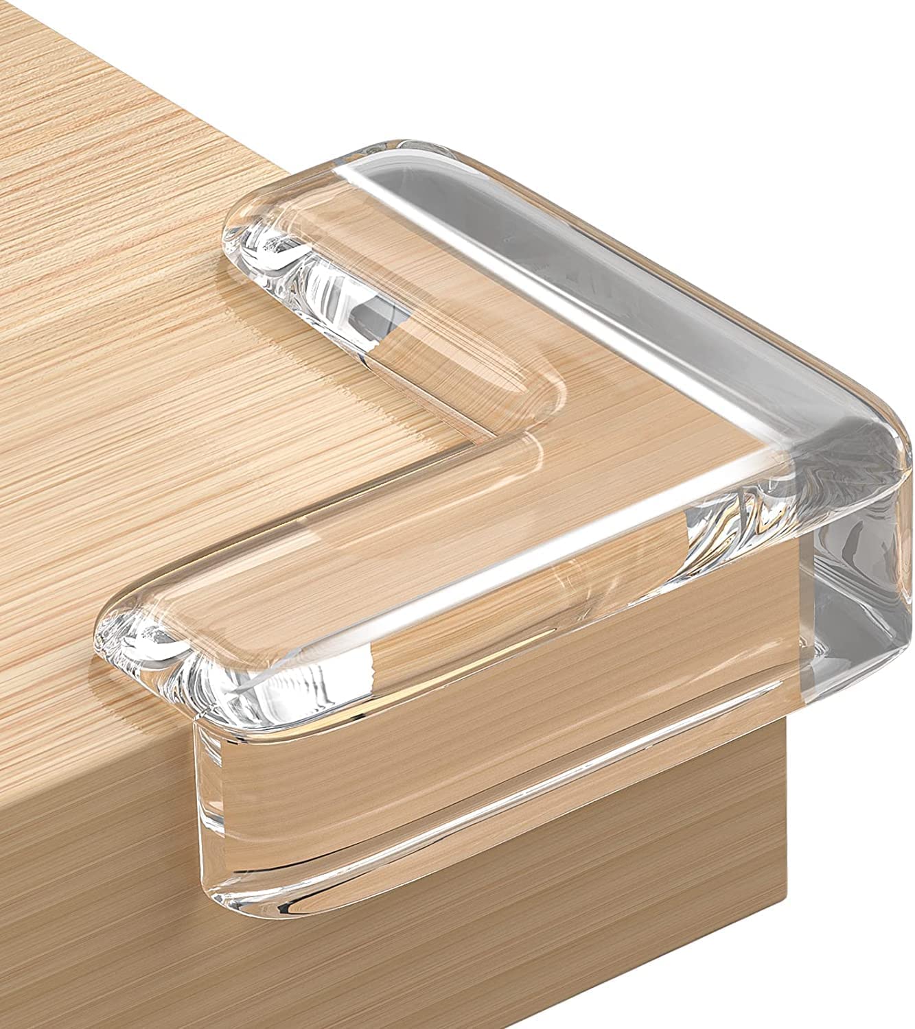 UK-0273 4-Pcs Edge Protector for Furniture Table Corner Guards for Sharp Edges Silicon Corner Protector