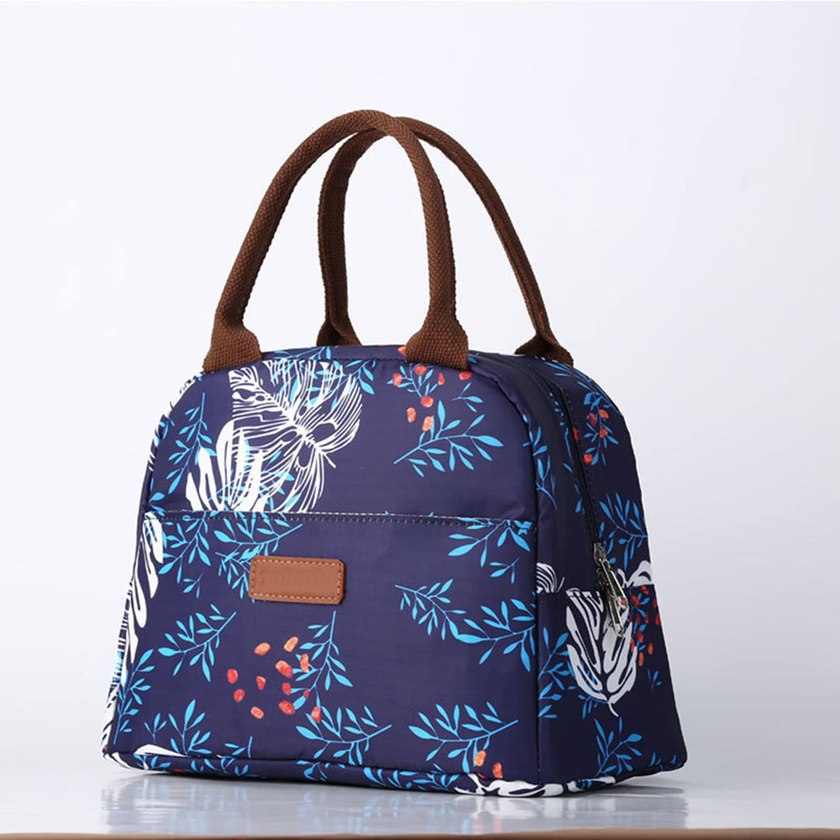 UK-0358 Lunch Bag for Office Women | Tiffin Insulated Handbag for Lunch Box | School, Picnic, Office, Outdoor
