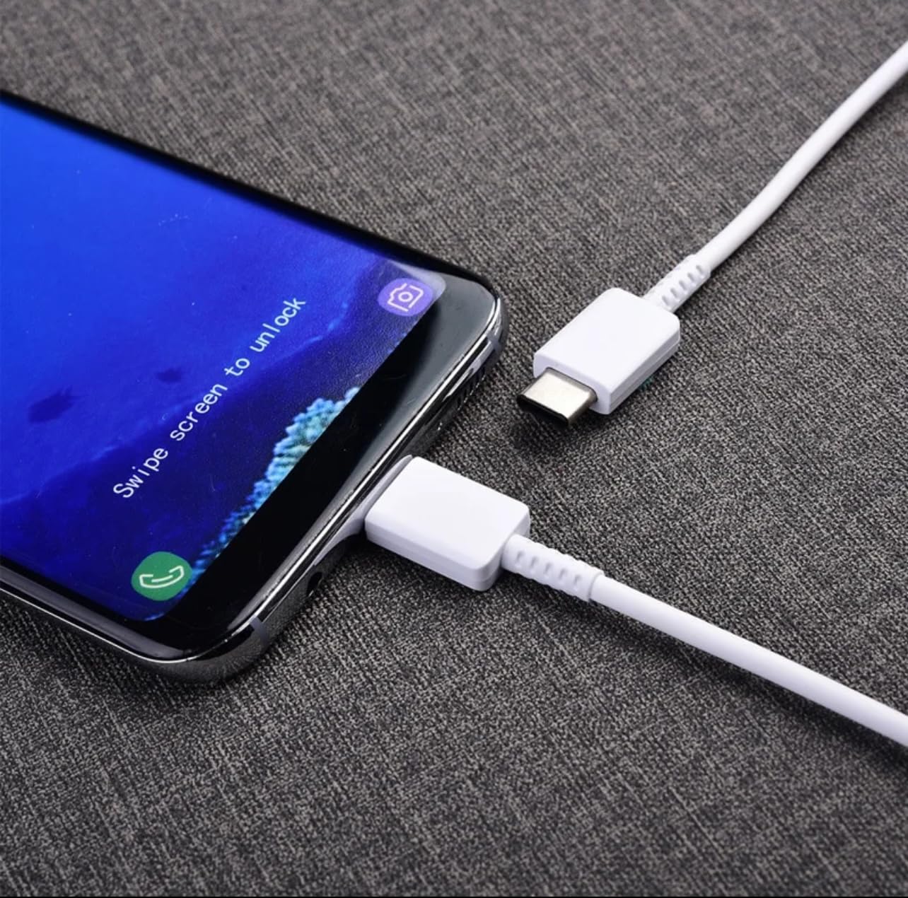 UK-0676 M&i Charging Cable Type-C to Type-C 60W Charging and 480 Mpbs Data Sync Cable