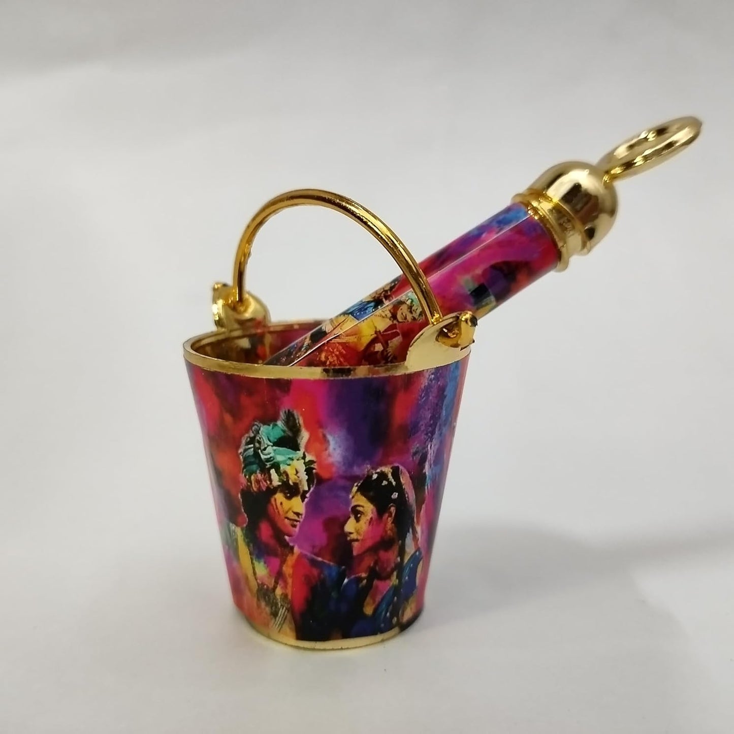 UK-0810 Holi Bucket and Pichkari/Pichakari Set for Holi Celebration for Holi Festival Daily Bathing Toy Combo(Multicolor)