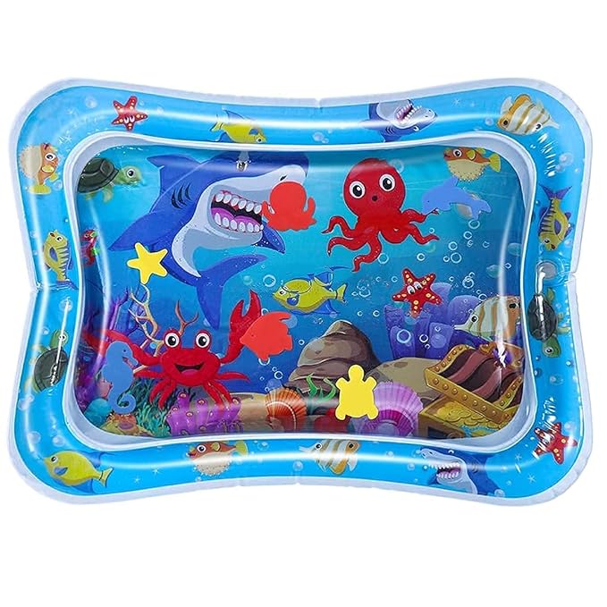UK-0135 Baby Kids Water Play Mat Toys Baby Slapped Pad Water & Leak Proof Baby Carpet Inflatable, Fun & Play
